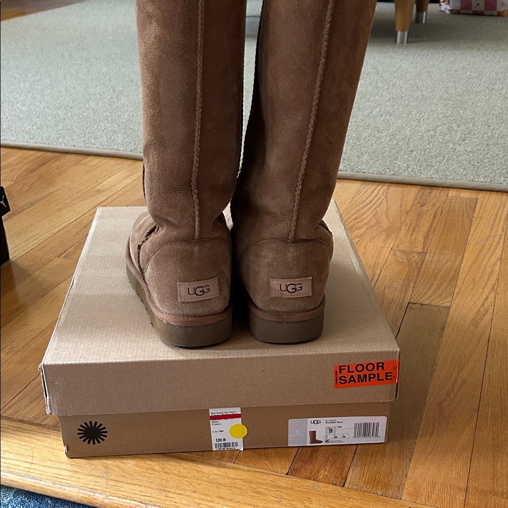 UGG Chestnut Suede Boots
